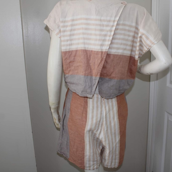 Anthropologie Elevenses Multicolor Romper - Picture 8 of 8